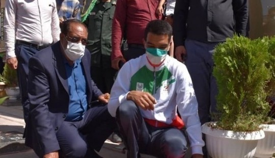 سعید افروز: قبل از اعزام به مسابقات از شهید سلیمانی مدد گرفتم