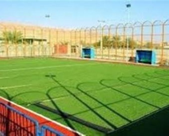 هفتمین چمن ورزشی درون مدرسه‌ای طرح شهید سلیمانی استان کرمان در  ریگان  افتتاح شد